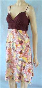 NWT INTRIGUE Print Dress Sz 10 M Medium NEW  