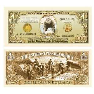  1849 Gold Rush   Million Dollar Bill Case Pack 100 Toys 