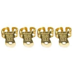  National Brass Finger Pick   4 Pack Musical Instruments