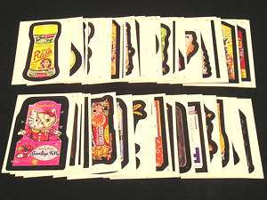 2005 ANS2 Wacky Packages COMPLETE SET of 55 STICKERS nm  