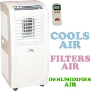 9,000 BTU Portable Air Conditioner   A/C, Duhumidifier, Air Cleaner 