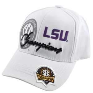  Top of the World LSU Tigers White 2011 SEC Football 
