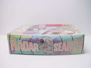 Vintage Ideal 1969 Electronic Radar Search Toy Game  
