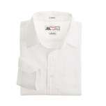 Boys Thomas Mason® fabric shirt in classic white $78.00