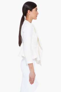 Givenchy Ivory Tone Peplum Blazer for women  