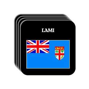 Fiji Islands   LAMI Set of 4 Mini Mousepad Coasters