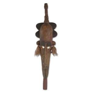  Wood mask, Ibibio Duck Ancestor