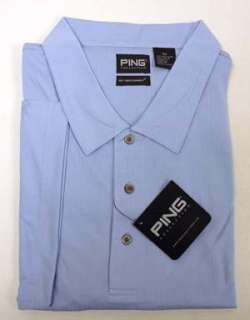 Ping Golf Blue Dry Fiber Dynamics Shirt Mens 4XL New  