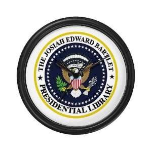  Bartlet Presidential Library Political Wall Clock by 