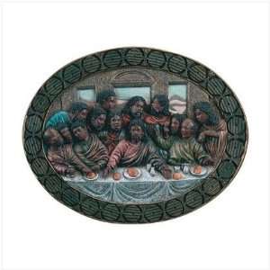 Last Supper Oval Plaque 