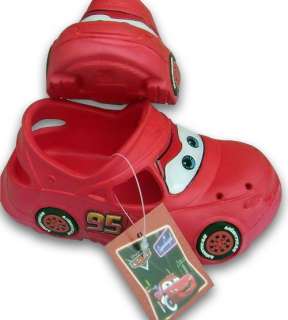 Disney Cars LIGHTNING MCQUEEN summer clogs with Non slip Sole. Perfect 