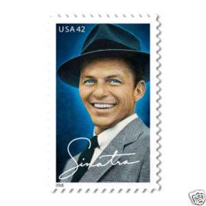 Frank Sinatra 20 x 42 cent u.s. postage stamps New  
