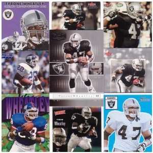   Brands Oakland Raiders Tyrone Wheatley 20 Card Set