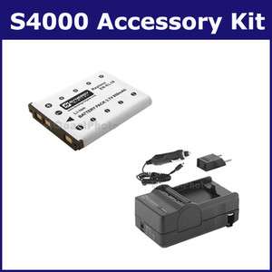   Coolpix S4000 Digital Camera Accessory Kit (Battery, Charger)  