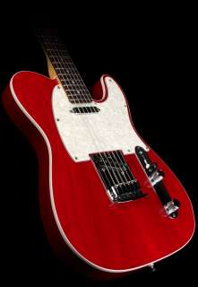 Fender Custom American Deluxe Telecaster Electric Guitar Crimson Red 