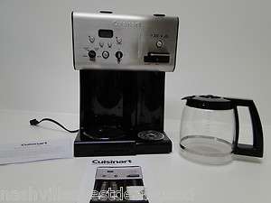 Cuisinart CHW 12 Coffee Plus 12 Cup Programmable Coffeemaker w/ Hot 