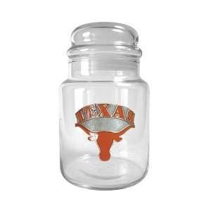  Texas Longhorns Glass Candy Jar