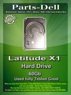 Dell Latitude X1 60Gb Hard Drive  