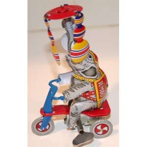  Tin Jumbo on Tricycle   Schylling Toys & Games