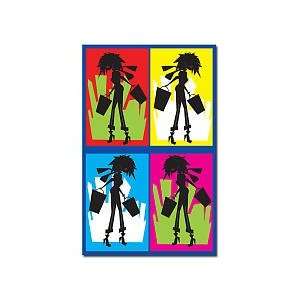  Trademark Games Shopaholic Gallery Wrapped 14x19 Canvas 