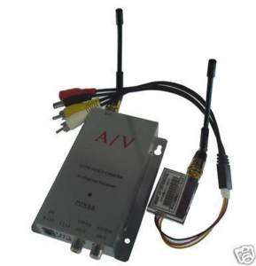 500mW 1.2g Wireless SLIM AV Camera Transmitter Receiver  