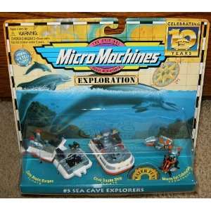    Micro Machines Sea Cave Explorers #5 Collection Toys & Games