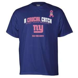 Academy Reebok Adults NFL New York Giants A Crucial Catch T shirt 