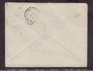 ARNCLIFFE 1894 NSW COVER bearing 1d Mauve SYDNEY VIEW STAMP  