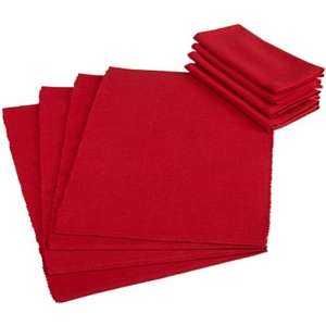  DII Cardinal Red Table Linen Set