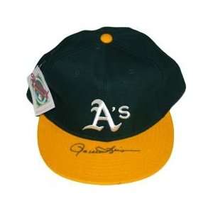 Rollie Fingers Signed As New Era Hat