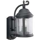  Ashmore Collection Wall Lantern with Motion Sensor, Textured Black