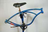 1968 Schwinn Sting Ray Frame sky blue collectible kids bike stylish 