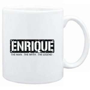  Mug White  Enrique  THE MAN   THE MYTH   THE LEGEND 