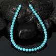 Strand SLEEPING BEAUTY TURQUOISE 4 mm Faceted BEADS 7+ inches  