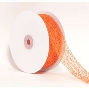  Orange Mesh Ribbon   20 Yard Spool Arts, Crafts & Sewing