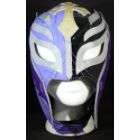 WWE Rey Mysterio   Black & Purple Half Mask Kid Size Replica Wrestling 
