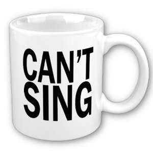 Glee Cant Sing Born This Way Mug 