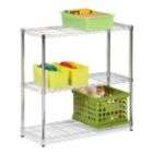 Honey Can Do Three Tier Chrome Shelving Unit