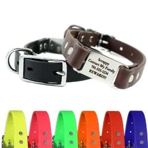   Soft Grip ScruffTag™ Personalized Dog Collar  8 Colors
