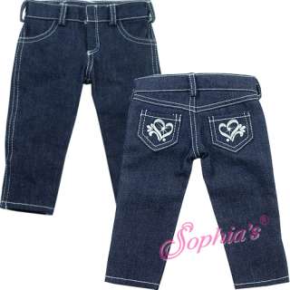 Up for Sale Cute Skinny Blue Jeans.They will Fit 18 American Girl or 