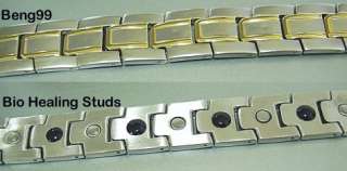 SPORTS GP XL BIO Stainless Steel Magnetic Bracelet NEW  