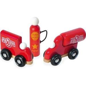  Fire Wooden Truck Set Toys & Games