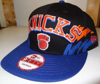 NEW YORK KNICKS Side New Era Vintage Snapback Hat  