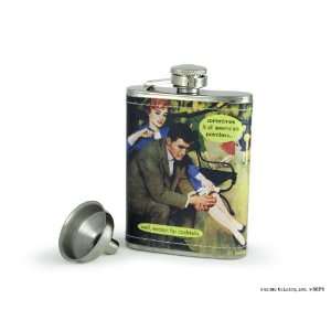 Pointless Except For Cocktails Flask by Anne Taintor  