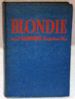 BLONDIE AND DAGWOODS SNAPSHOT CLUE 1943 VINTAGE BOOK  