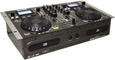 New Gemini CDM 3610 Dual Scratch DJ CD  Player+ Mixer CDM3610 