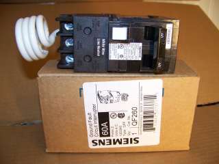 Siemens ITE QF260 GFI circuit breaker 2pole 60amp 240v NEW Murray 