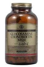 Solgar Glucosamine Chondroitin MSM w/ Ester C 180 tabs  