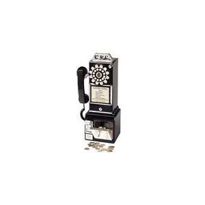  Retro Black 1950s Crosley Pay Phone Electronics