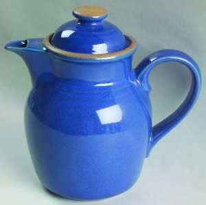 NORITAKE MADERA BLUE COFFEE SERVER TEA POT NEW  